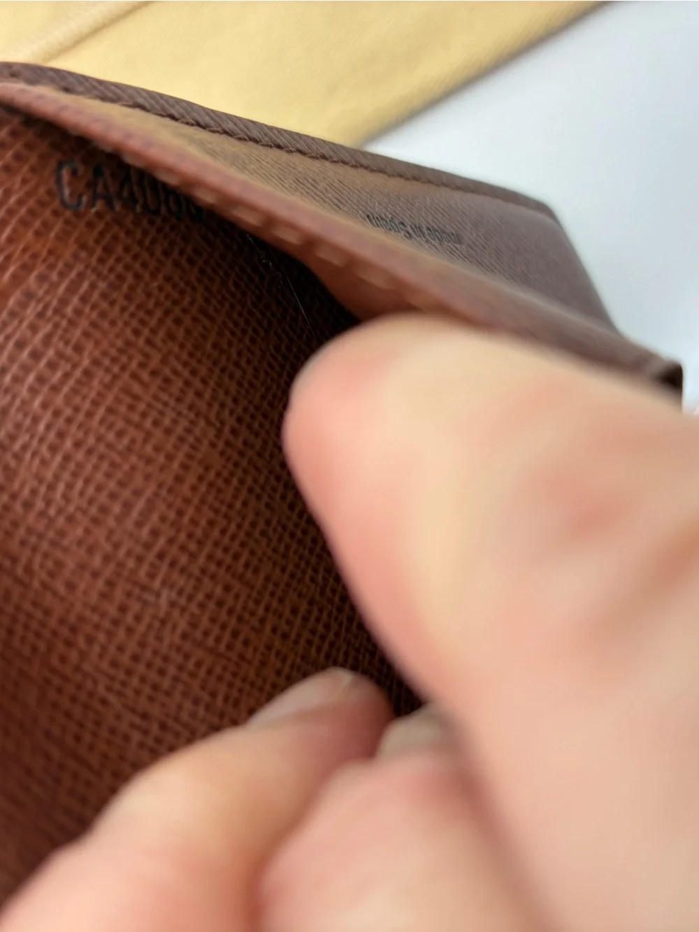 Louis Vuitton Men's Monogram Canvas Bifold Wallet - Brown
